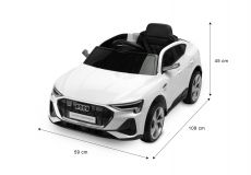 Електромобіль Caretero (Toyz) Audi E-tron Sportback Red